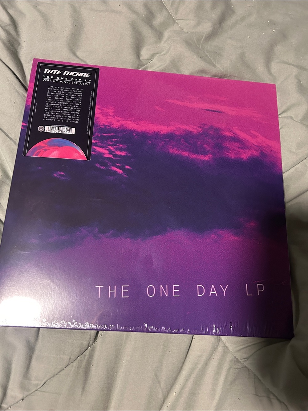 The One Day LP Vinyl - Purple and Pink Sleeve. New Never Opened